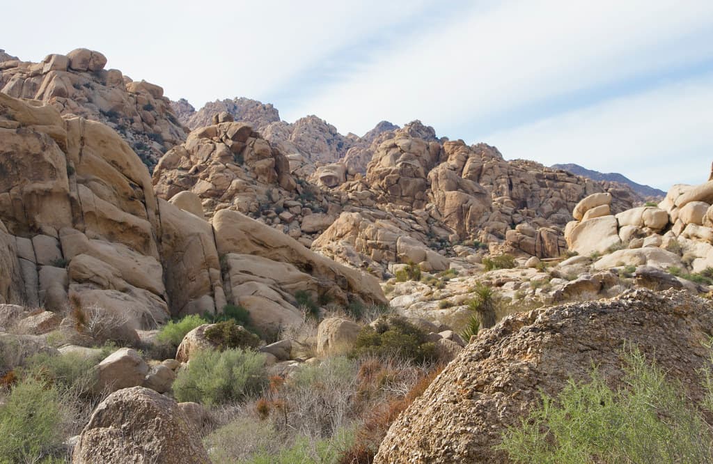 Boulder field at Rattlesnake Canyon