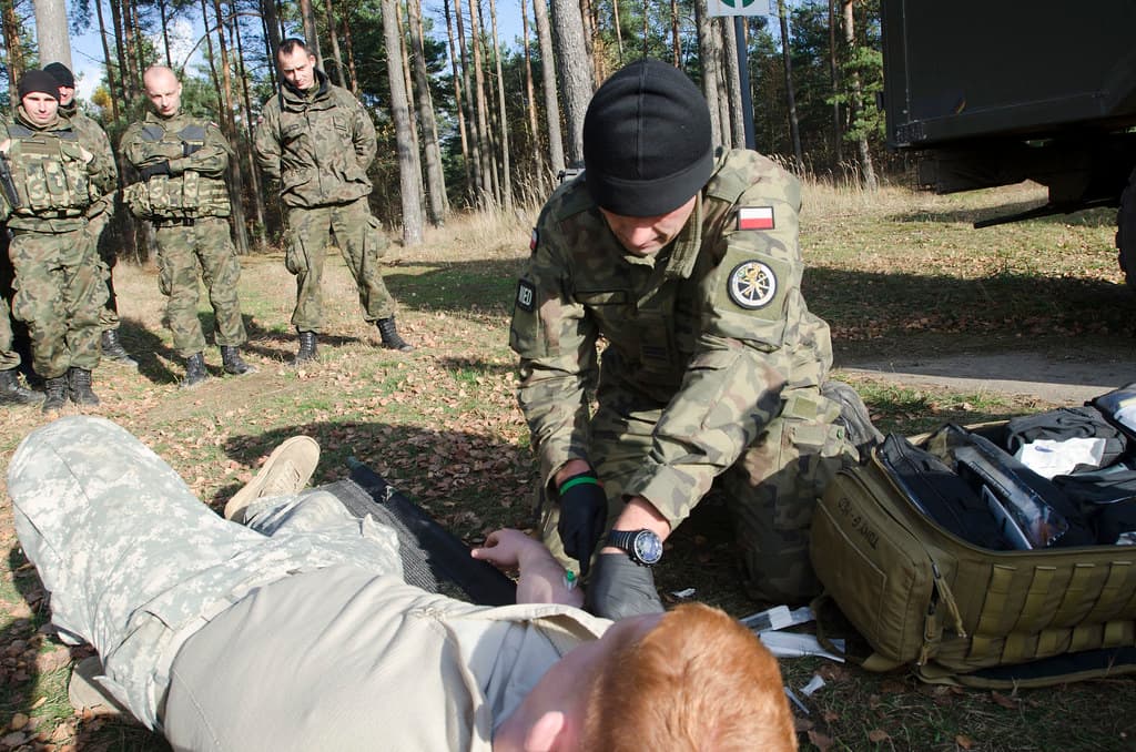 US medics train with international partners