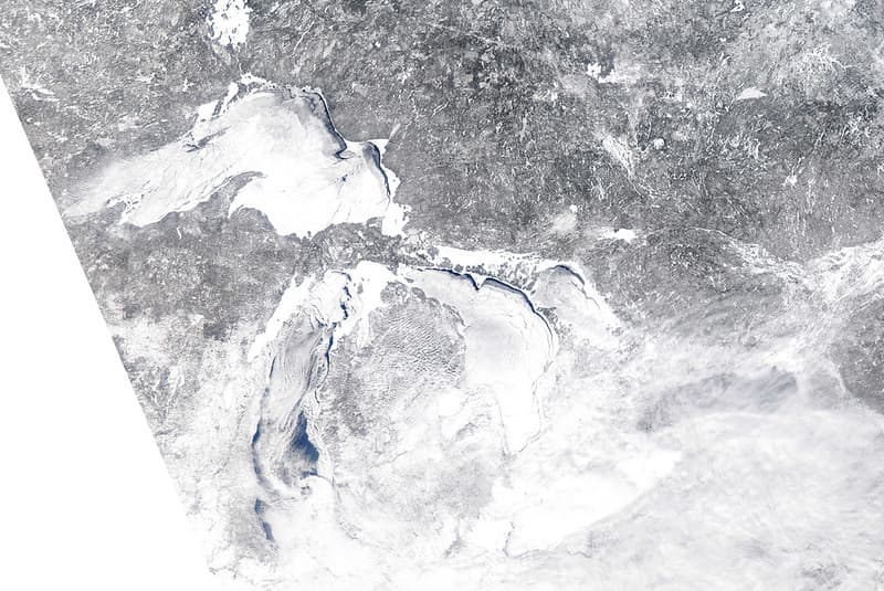 MODIS satellite image
