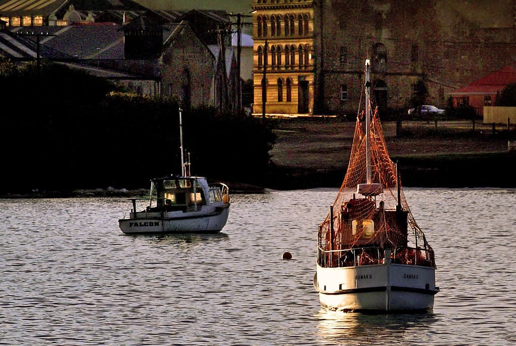Oamaru boat harbour.NZ