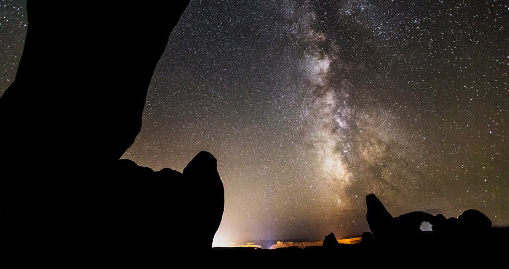 Ambient Light from Moab and Highway 191