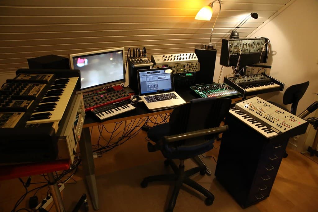 Gier Jenssen's studio, December 2015