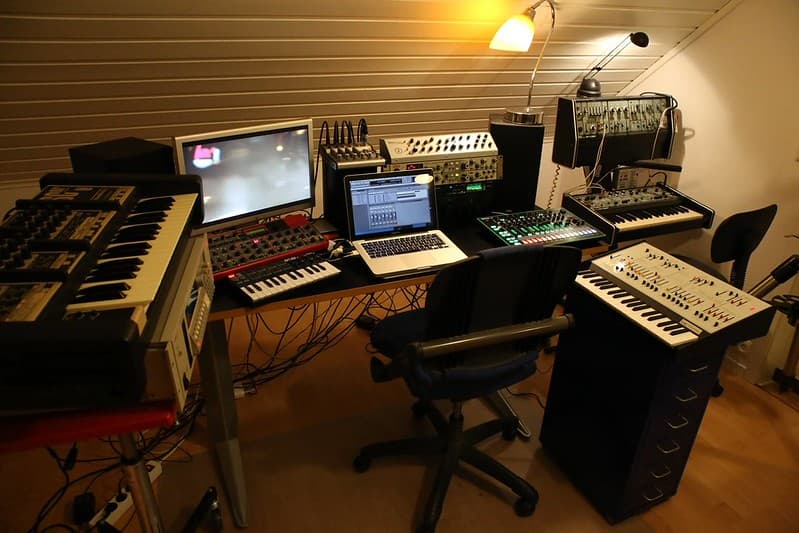 Gier Jenssen's studio, December 2015