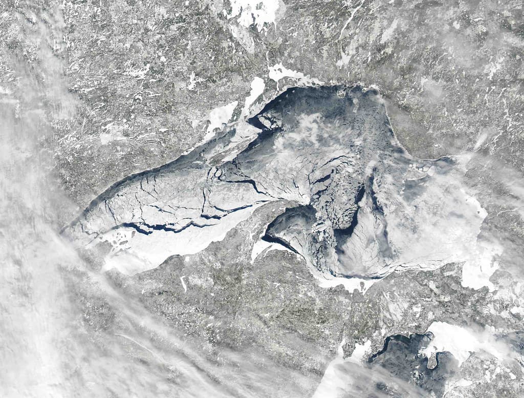 MODIS satellite image