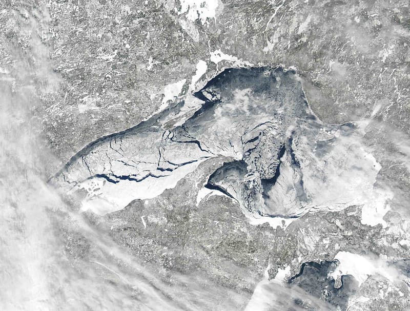 MODIS satellite image