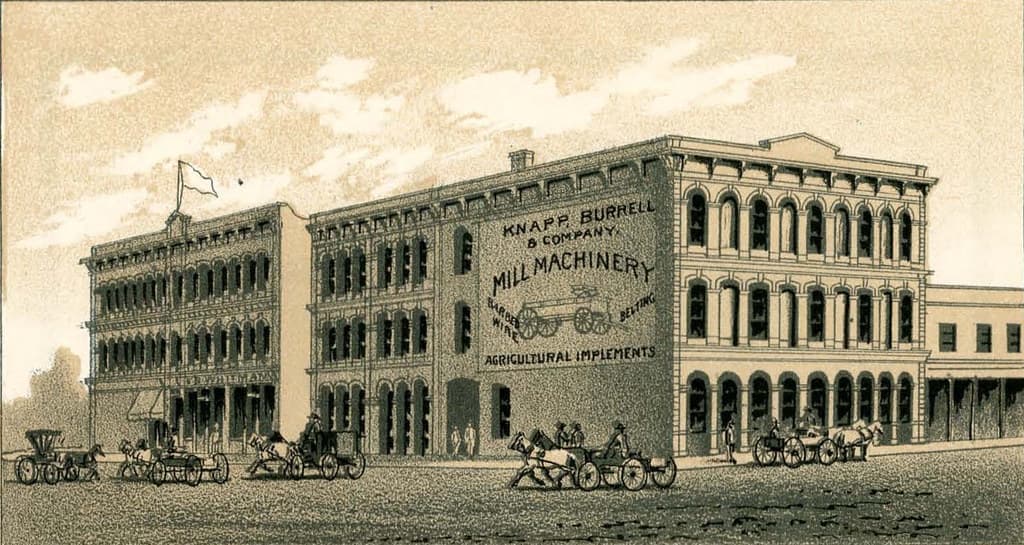 Walla Walla, W.T. - Knapp Burrell & Company Mill Machinery