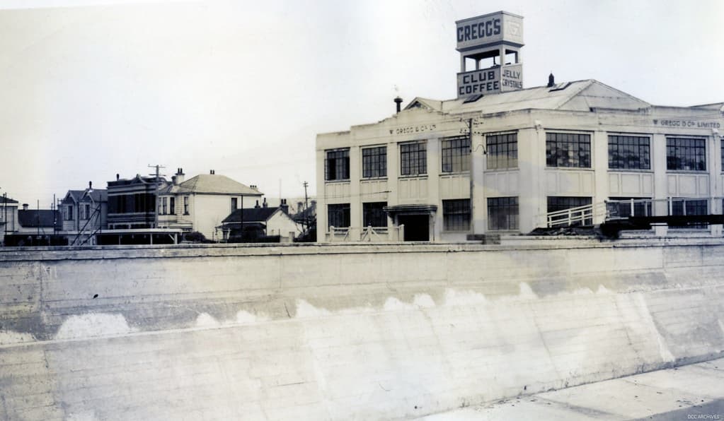 Gregg's Coffee Factory, Reigo Street, c1936