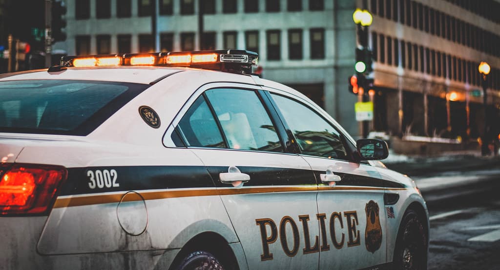 Secret Service Police Car by the White House
