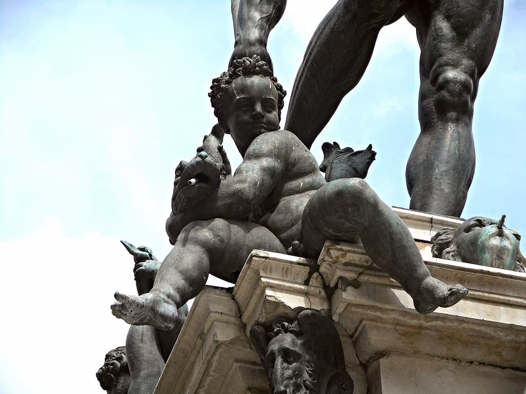 Bologna, fountain, giambologna