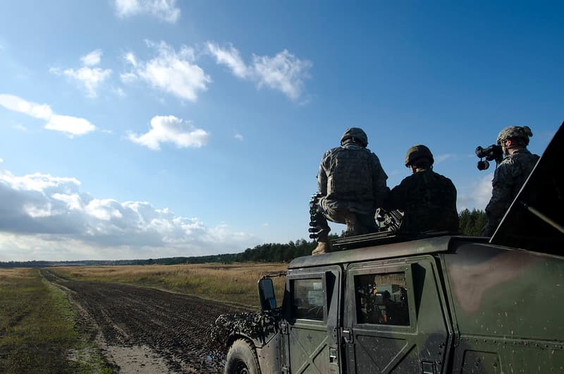 Polish troops train on US weapons systems
