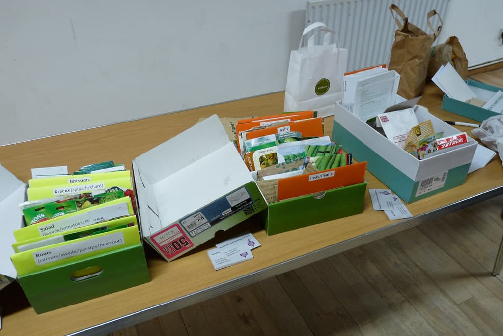 February 16th, 2015 Reading Food Growing Network seed swap