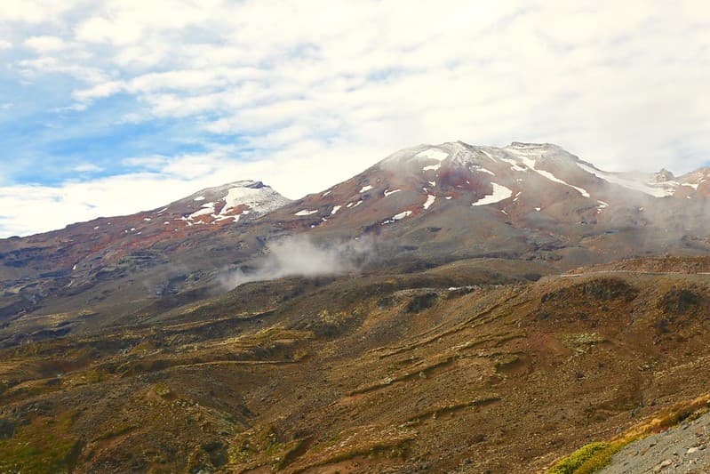 Mt Ruapehu, Volcanic mountain