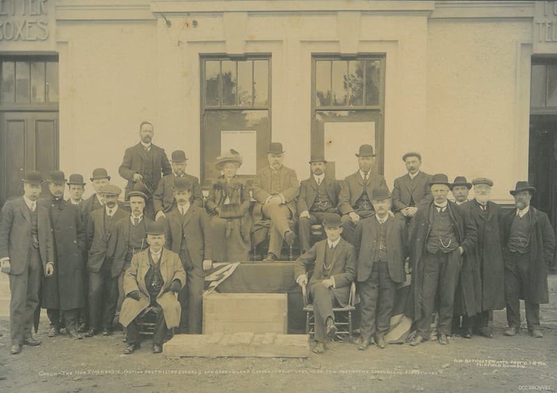 Opening of Green Island Post Office 1911