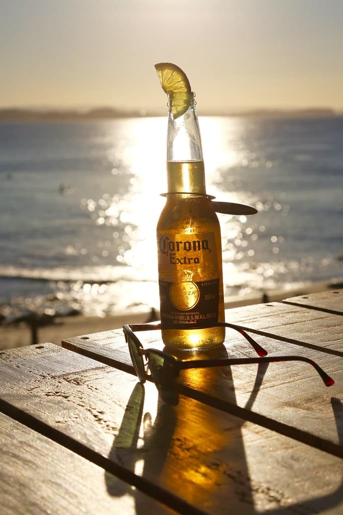 Enjoying the moment, beach style