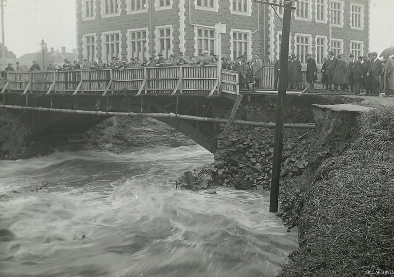 Dunedin, flood, historic