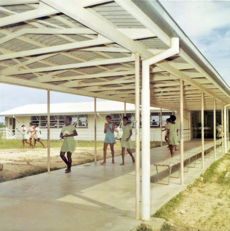 High school, Thursday Island, April 1972