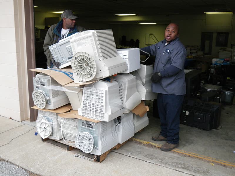 Electronics Recycling Monitors