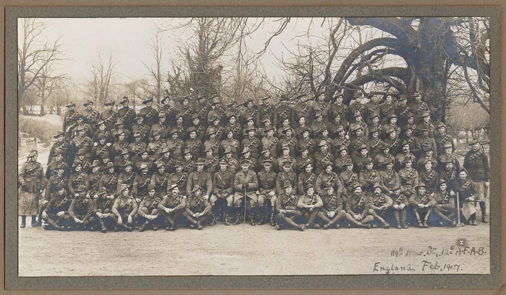 119th Howitzer Battery, 1917