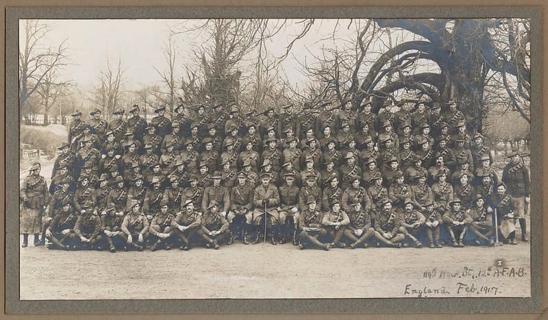 119th Howitzer Battery, 1917