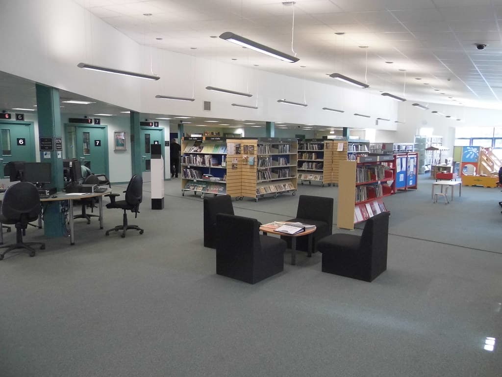 Kenton Library interior
