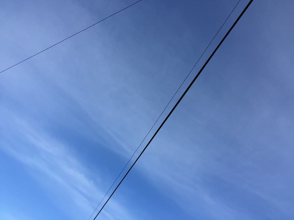 Blue wire
