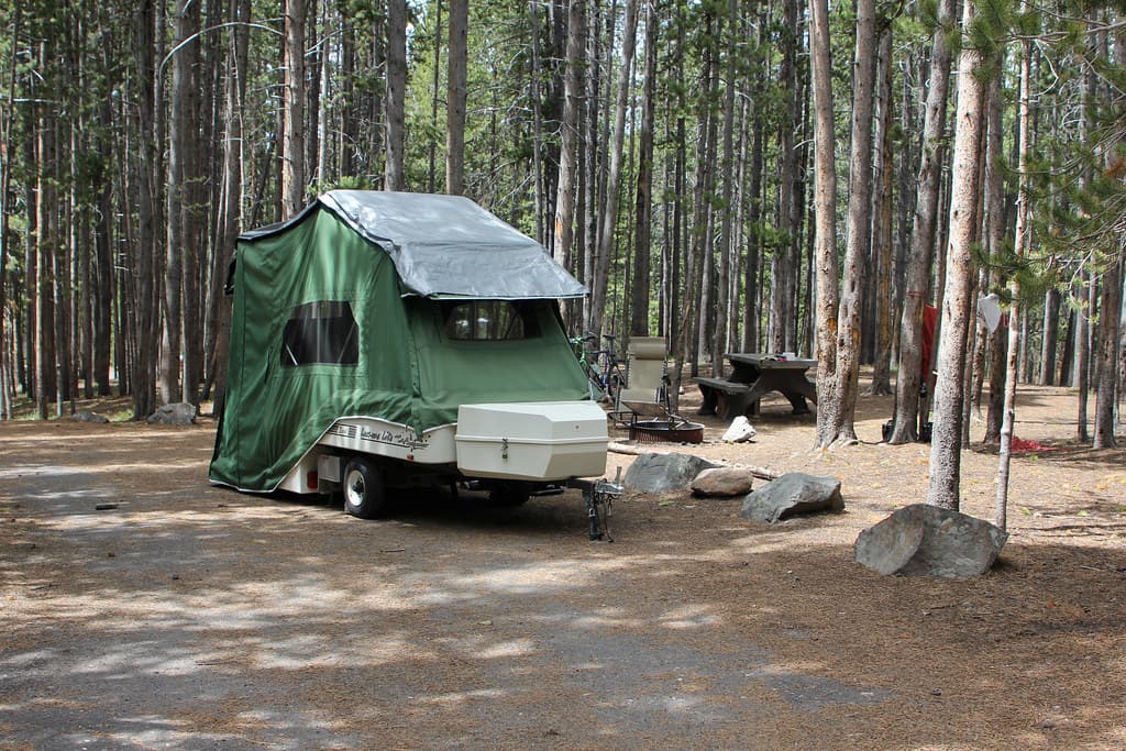 Canyon Campground site