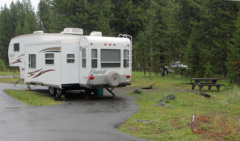 Bridge Bay Campground site