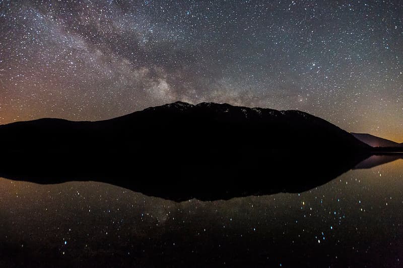 Milky Way over Lake McDonald