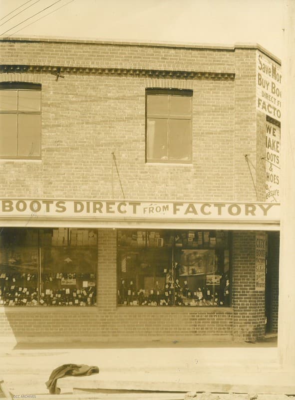 Hanover Street Boot Factory 1927