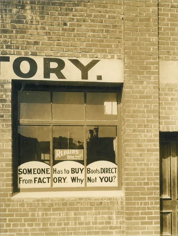 Hanover Street Boot Factory 1927