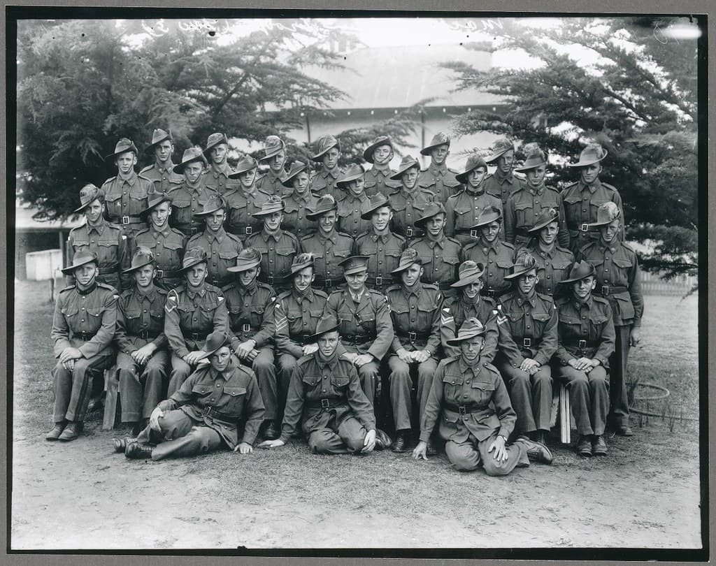 Army 3rd Light Horse Camp - Machine Gun Troop, 1941