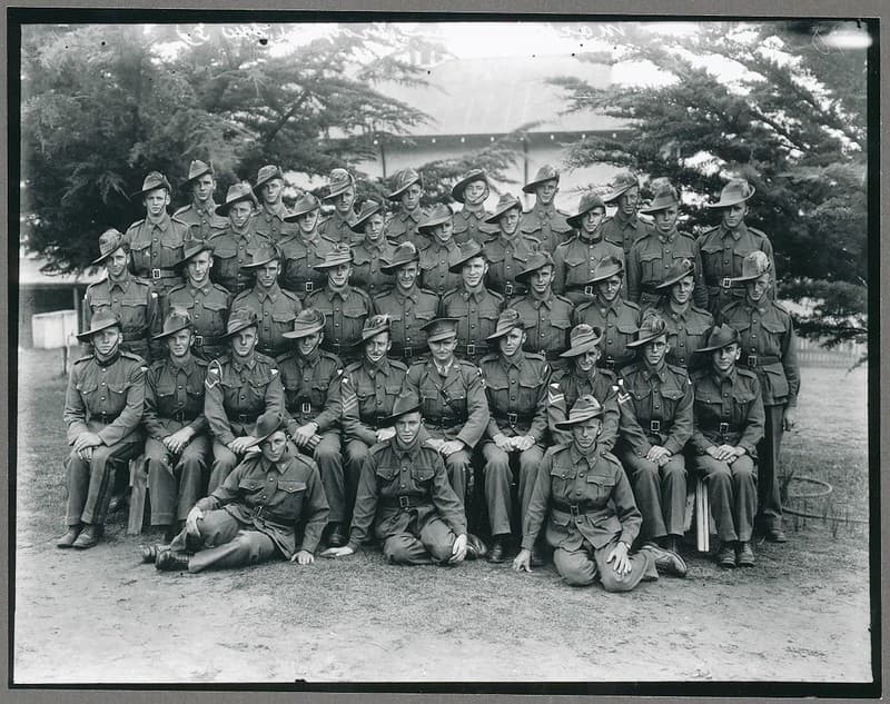 Army 3rd Light Horse Camp - Machine Gun Troop, 1941