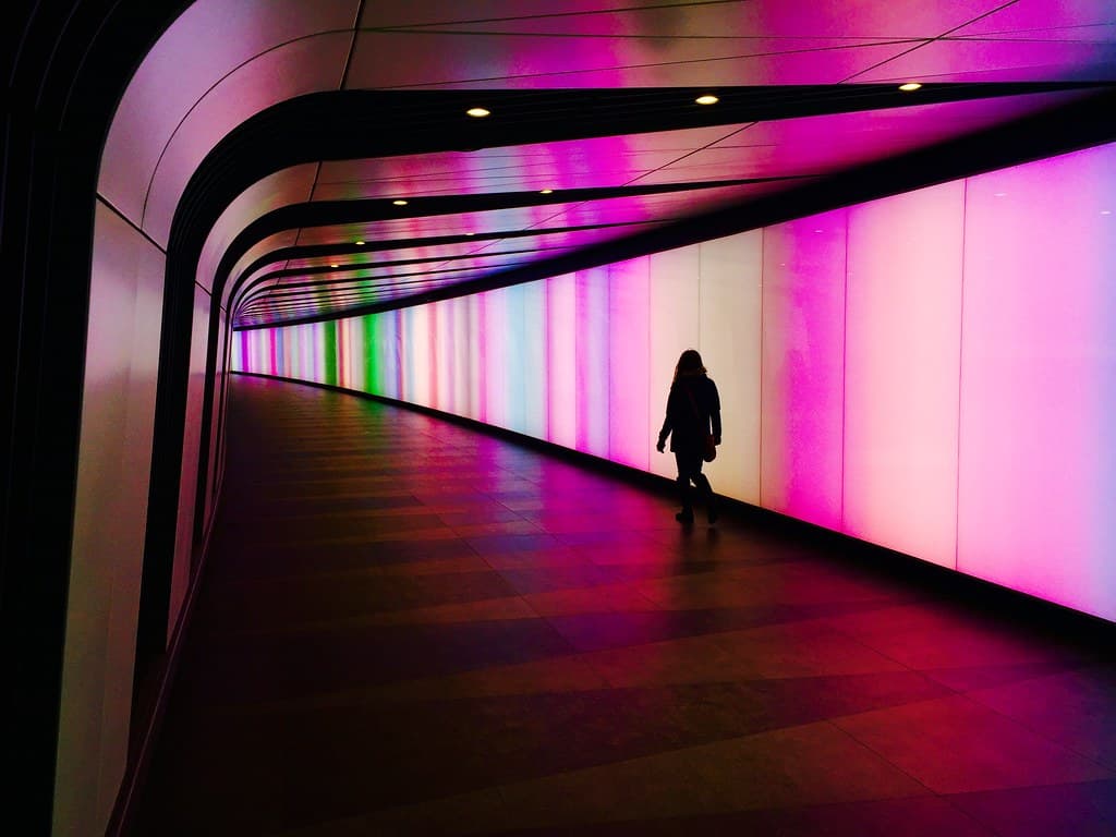 Tunnel of Light, St. Pancras (Explore)