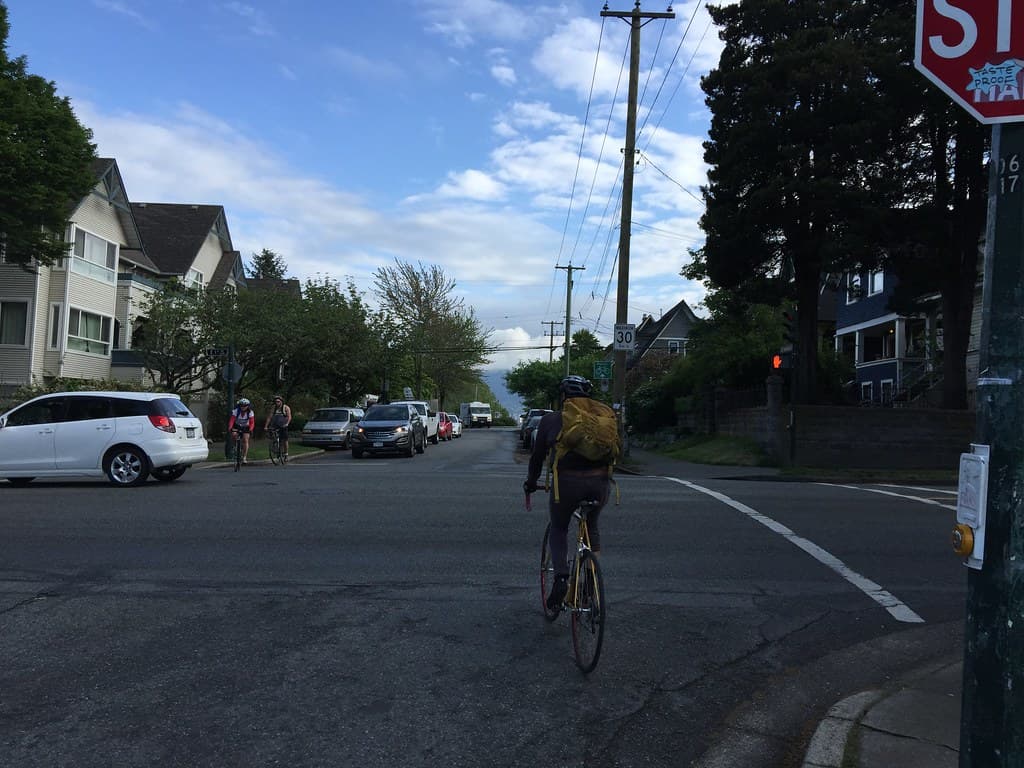 Back breaker x 3 14May2015 Bicycling to work