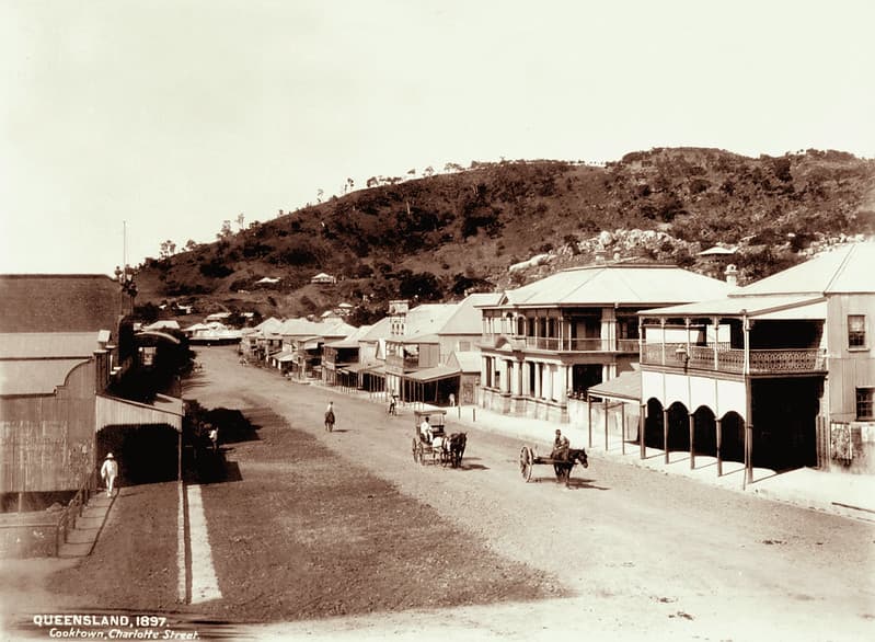 Charlotte Street, Cooktown, 1897