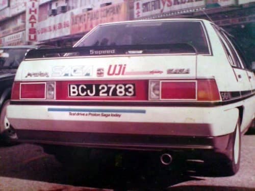 1985 Proton Saga Saloon test drive car