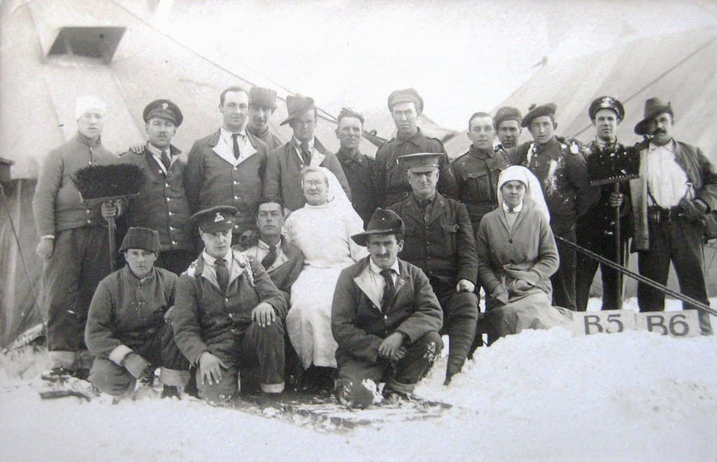 WW1 field hospital