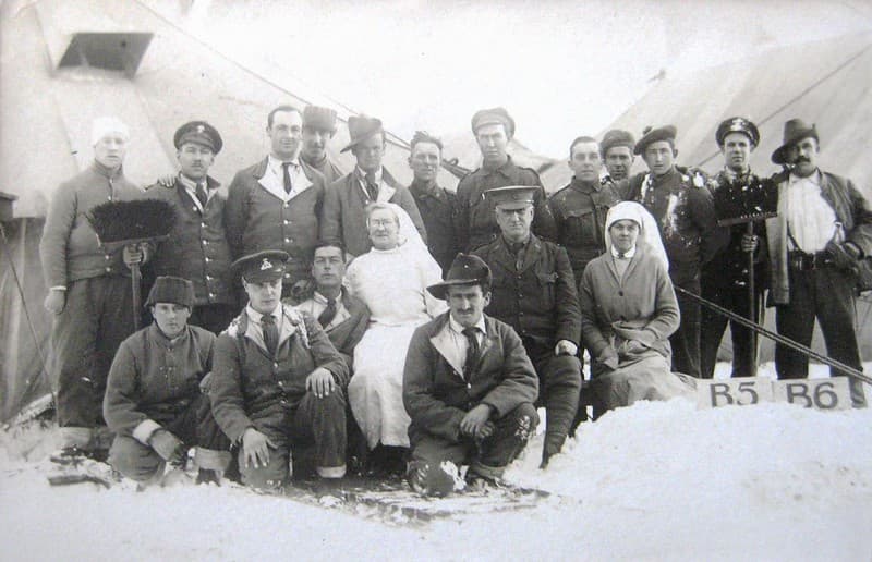 WW1 field hospital