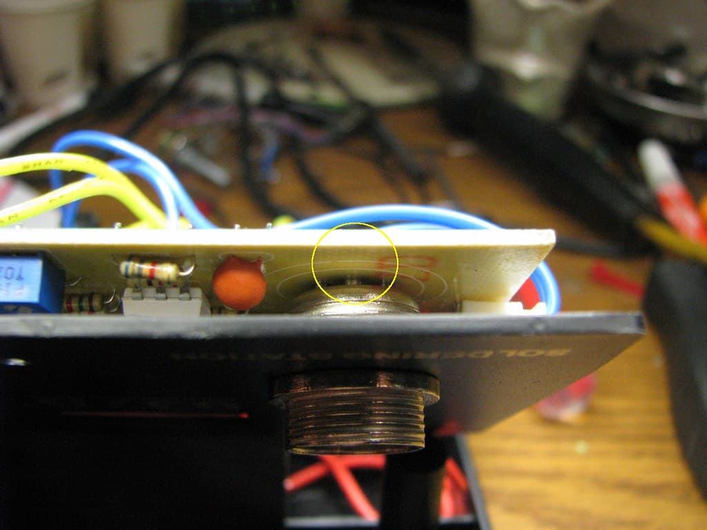 Zeny soldering station circuit board front side