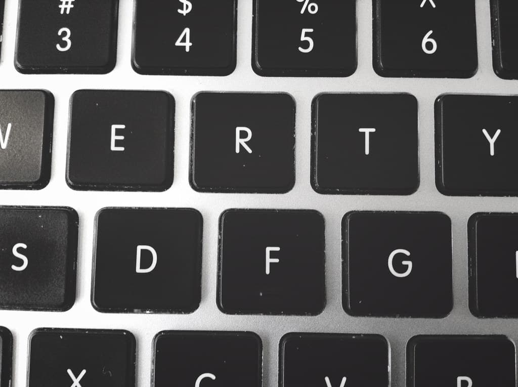 Keys on a Keyboard