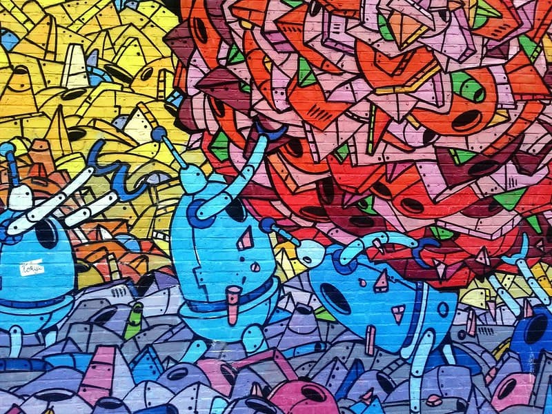 Colorful Graffiti Art