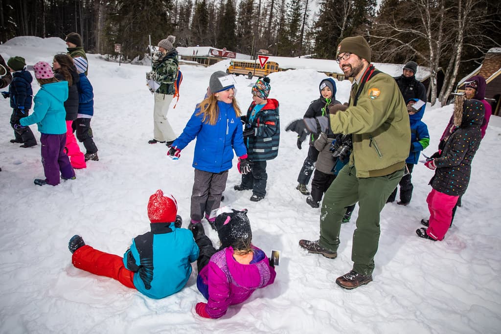 Students take a field trip to Glacier National Park