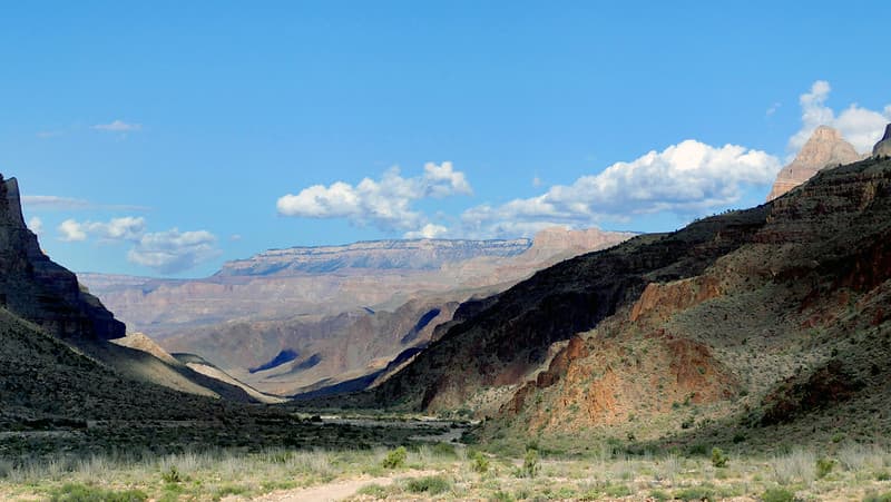 Down in The Grand Canyon.