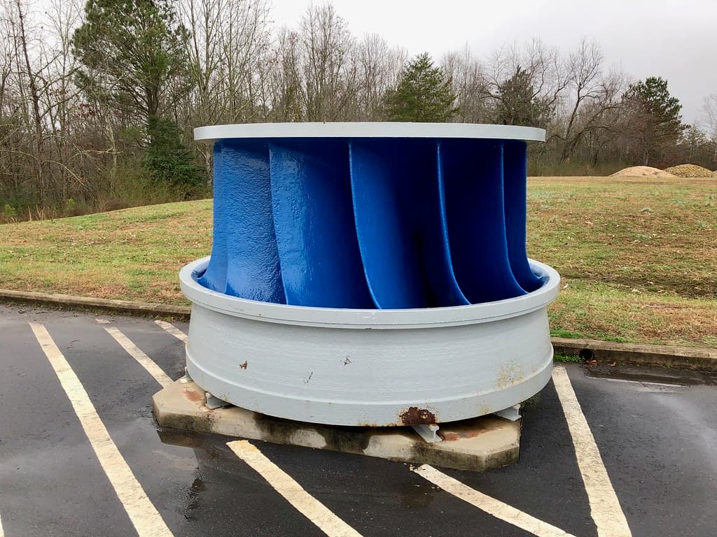 Old Chatuge Dam Turbine, Hayesville, NC