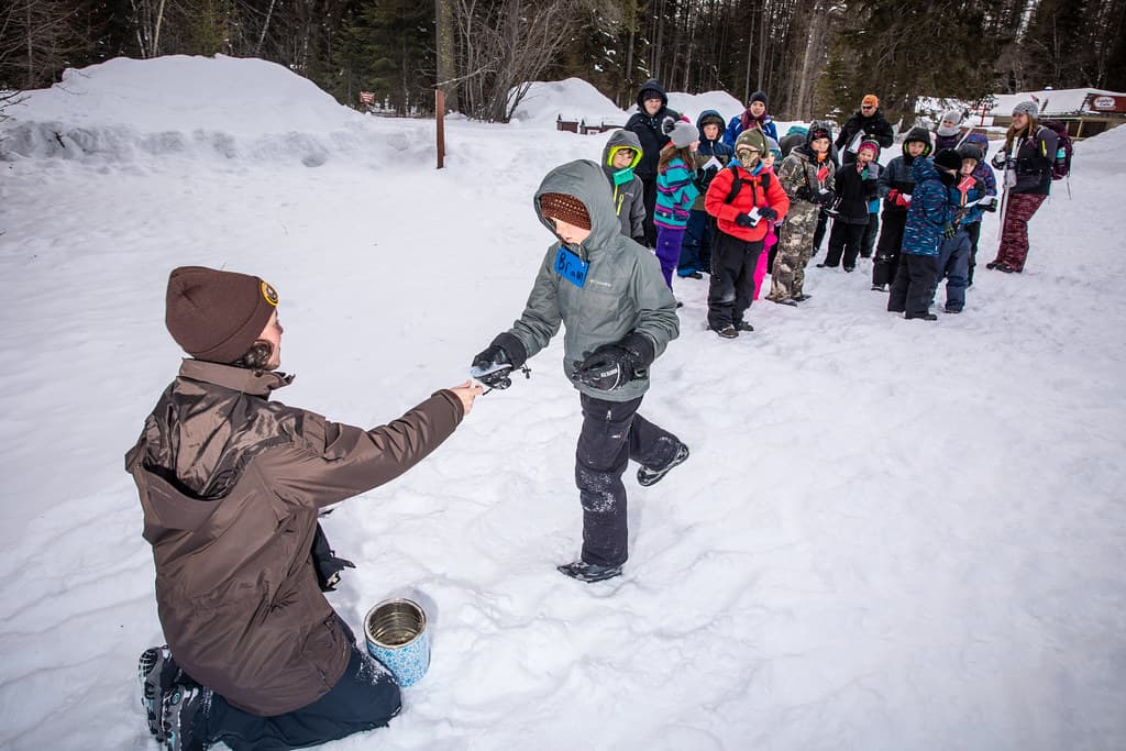 Students take a field trip to Glacier National Park