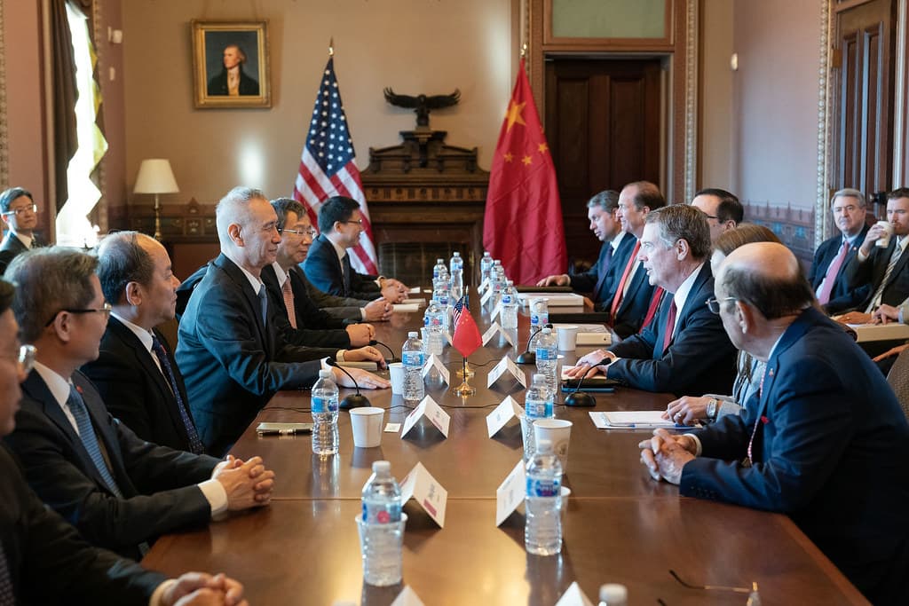 Meeting Between the United States and China on Trade