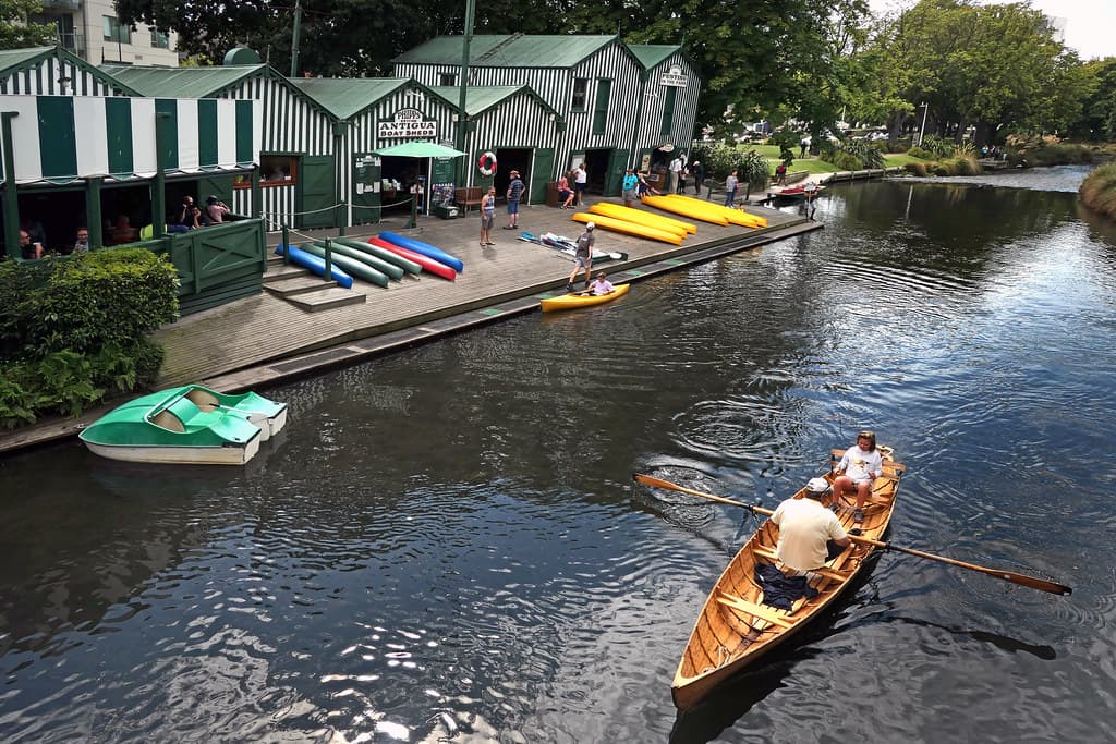 Antigua Boat Sheds. Christchurch NZ.