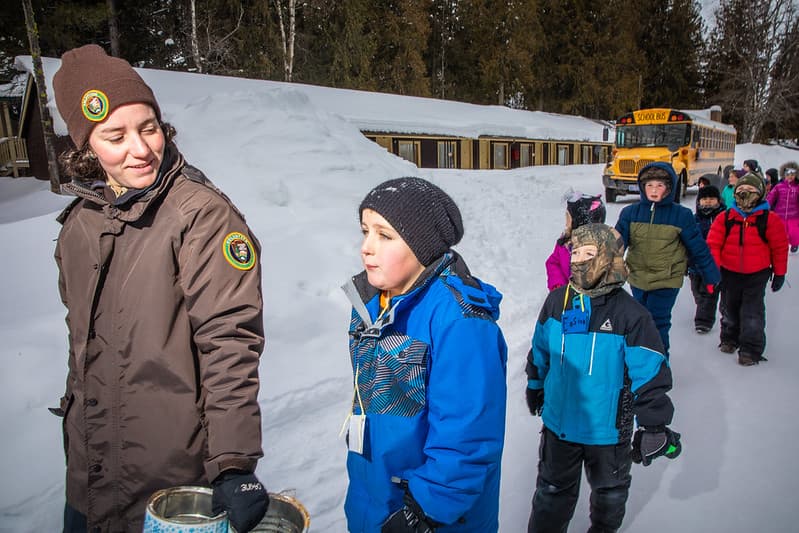 Students take a field trip to Glacier National Park