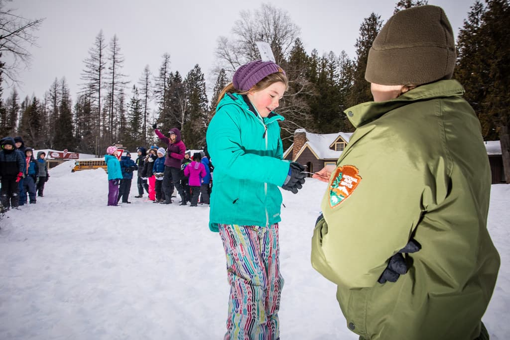Students take a field trip to Glacier National Park
