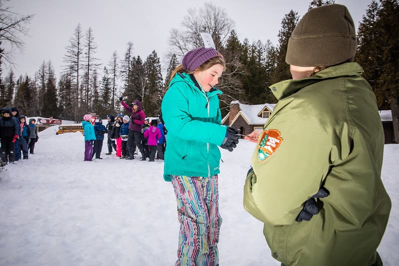 Students take a field trip to Glacier National Park